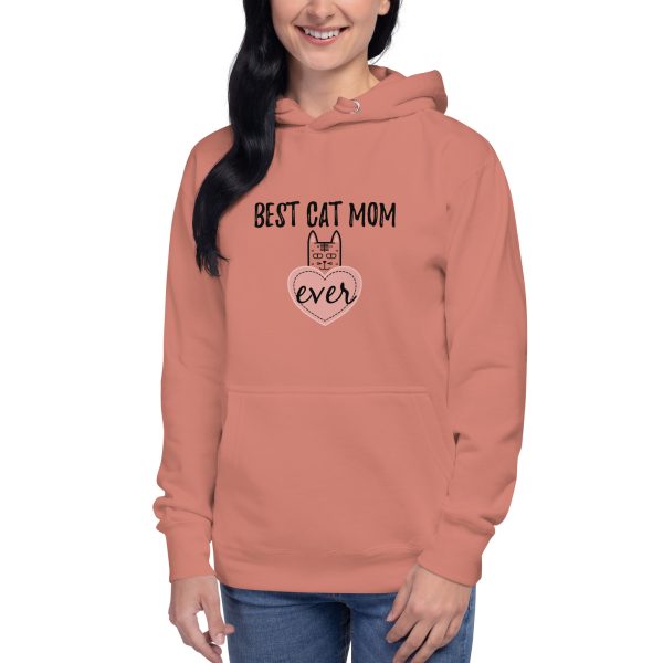 Hoodie Best Cat Mom ever - Image 2