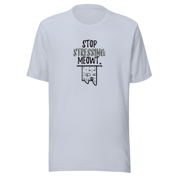 T-shirt Stop Stressing Meowt - Image 2