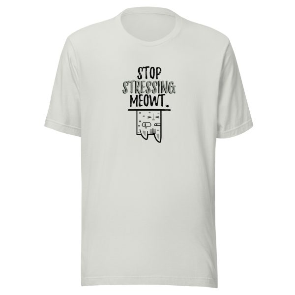 T-shirt Stop Stressing Meowt - Image 4