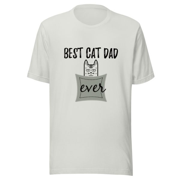 T-shirt Best Cat Dad ever - Image 3