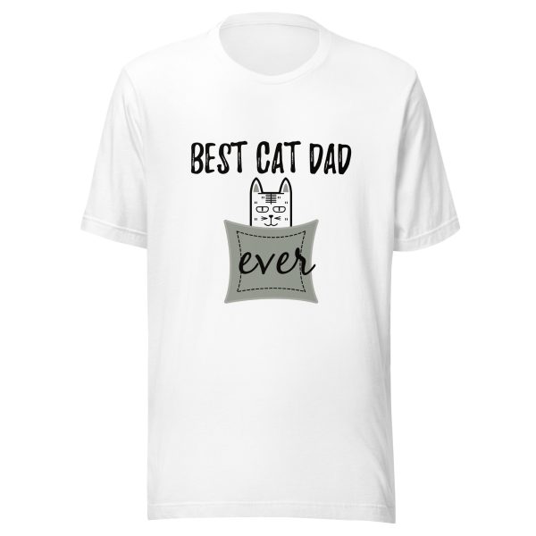 T-shirt Best Cat Dad ever - Image 4