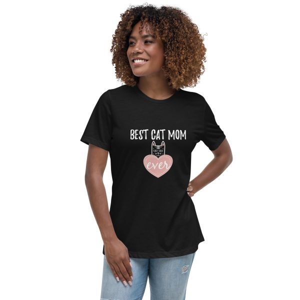 Women's T-Shirt Best Cat Mom ever - Image 8