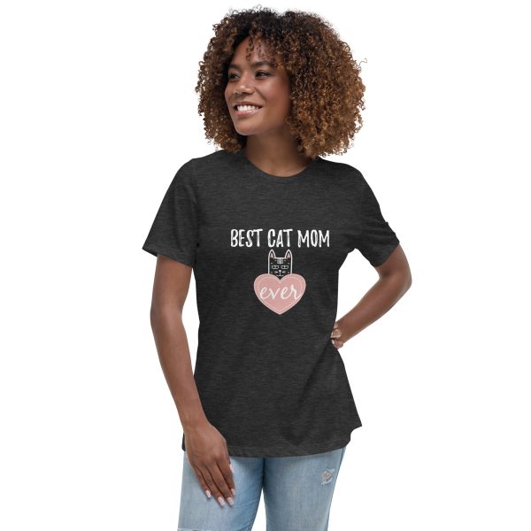 Women's T-Shirt Best Cat Mom ever - Image 9