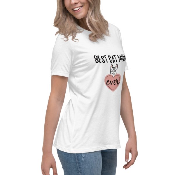 Women's T-Shirt Best Cat Mom ever - Image 6